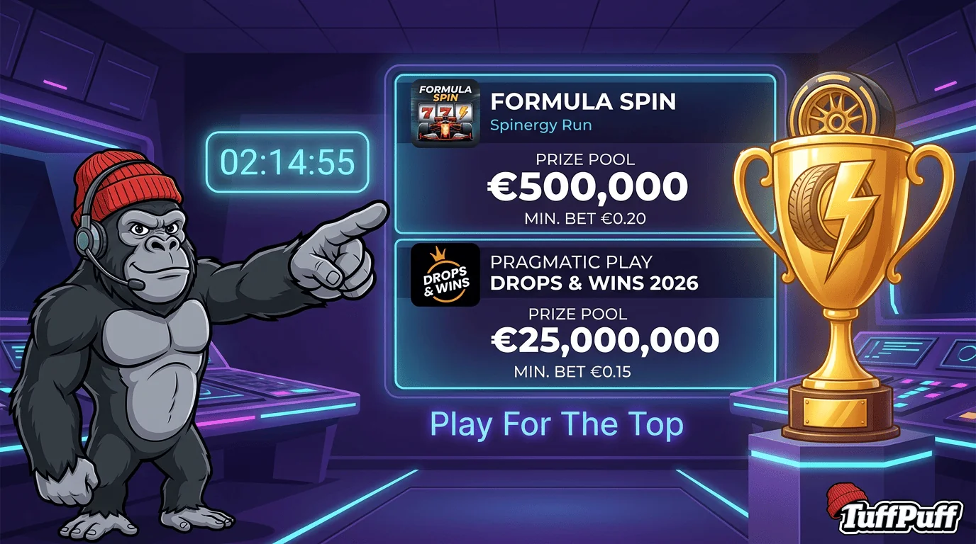 Tuffpuff Ελλάδα online casino με νέα παιχνίδια slots